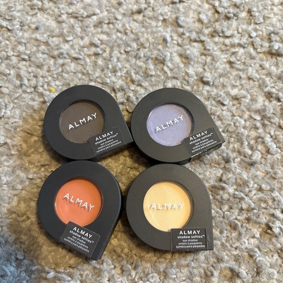 Almay Shadow Softies Eyeshadow Set - Brown, Purple, Orange, Ivory NEW - Picture 2 of 3